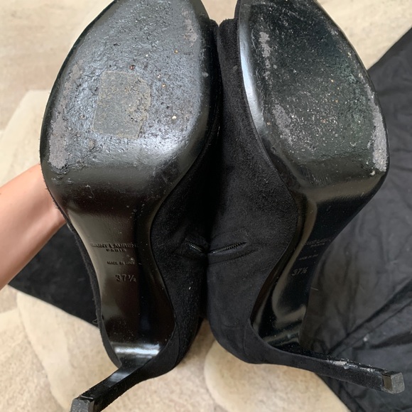 Authentic Saint Laurent Suede boots - Picture 5 of 6